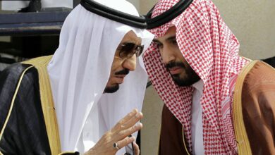 الملك سلمان وولي العهد