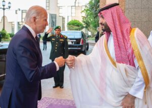 ولي العهد يستقبل بايدن 1140x815 1