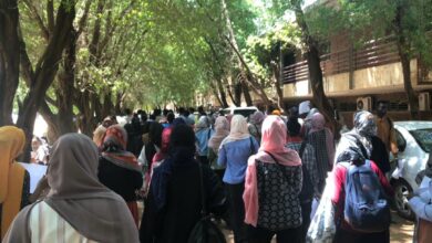مظاهرات جامعة الخرطوم