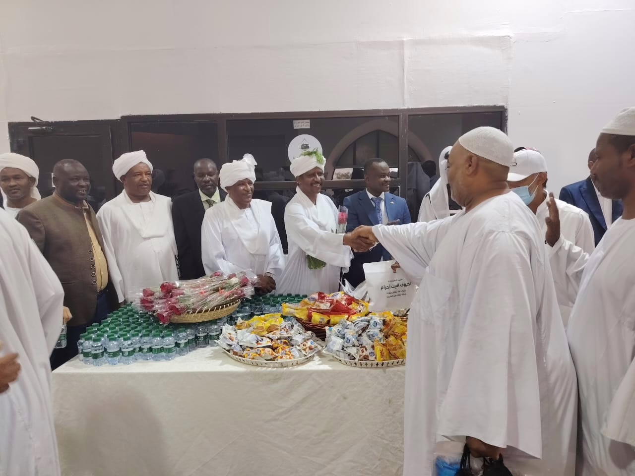 وصول أول فوج لحجاج السودان الى ميناء جدة الإسلامي